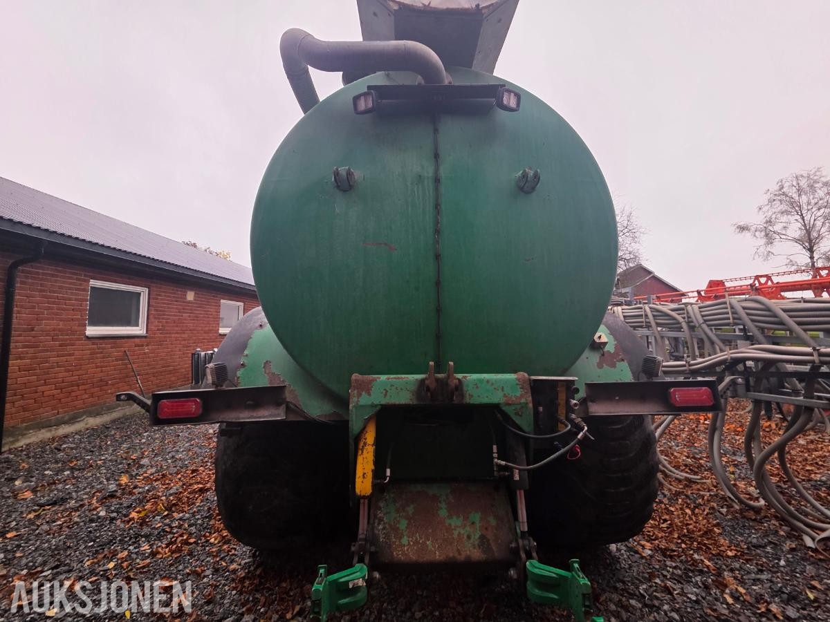 2002 Samson PG25 gjødselvogn 25 m³, 8" fyllekran