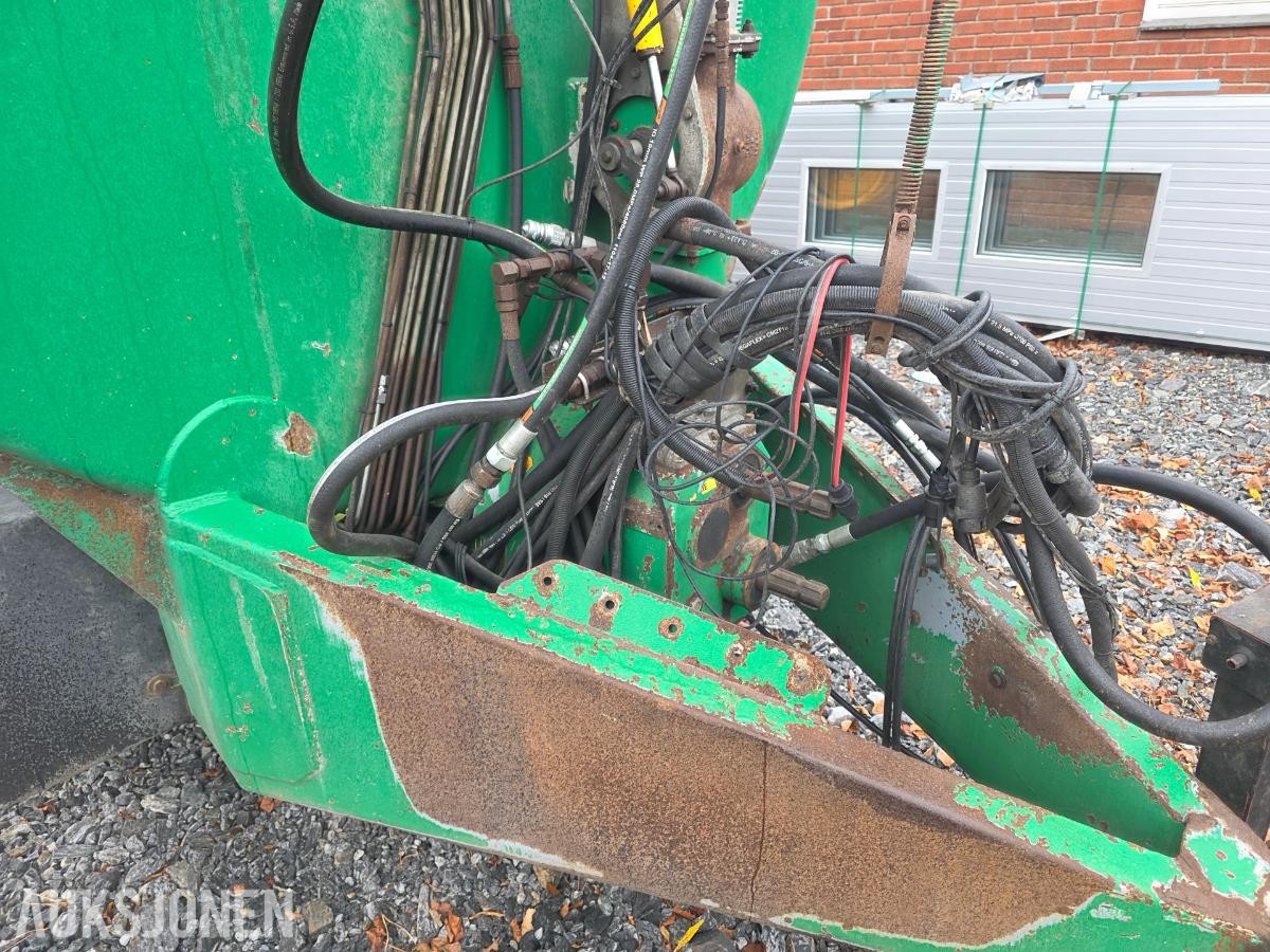 2002 Samson PG25 gjødselvogn 25 m³, 8" fyllekran