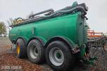 2002 Samson PG25 gjødselvogn 25 m³, 8" fyllekran