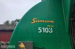 2002 Samson PG25 gjødselvogn 25 m³, 8" fyllekran