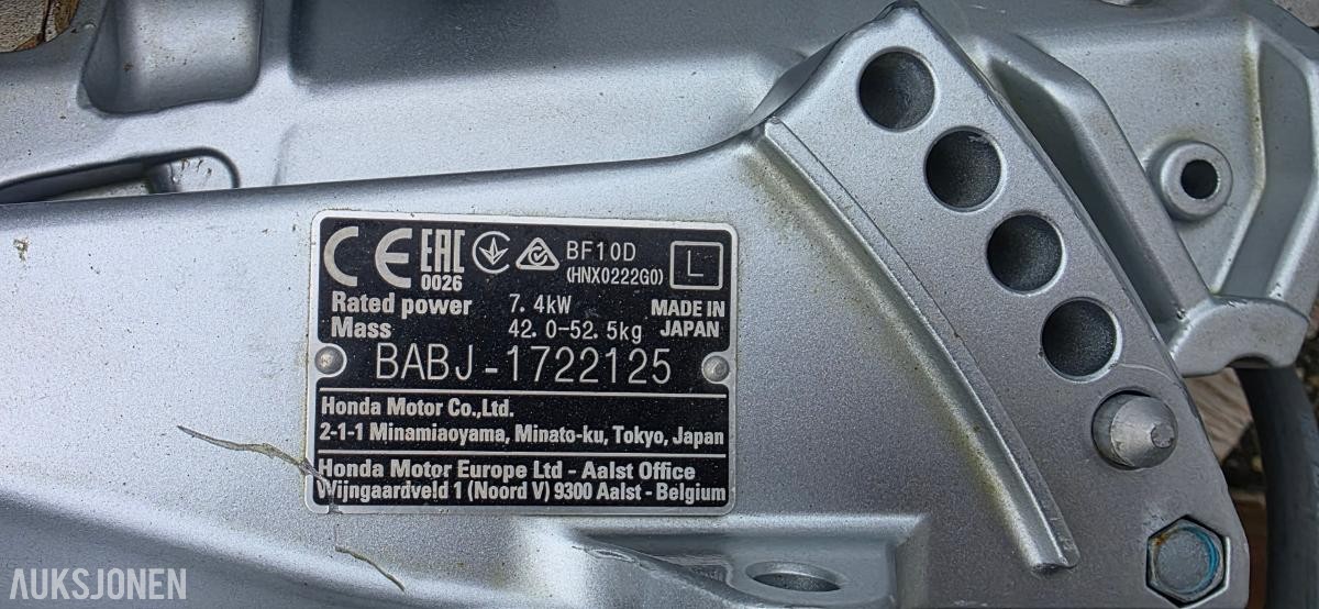 1999 Evinrude 70 hk påhengsmotor – modell E70PL4EE Rep. Objekt