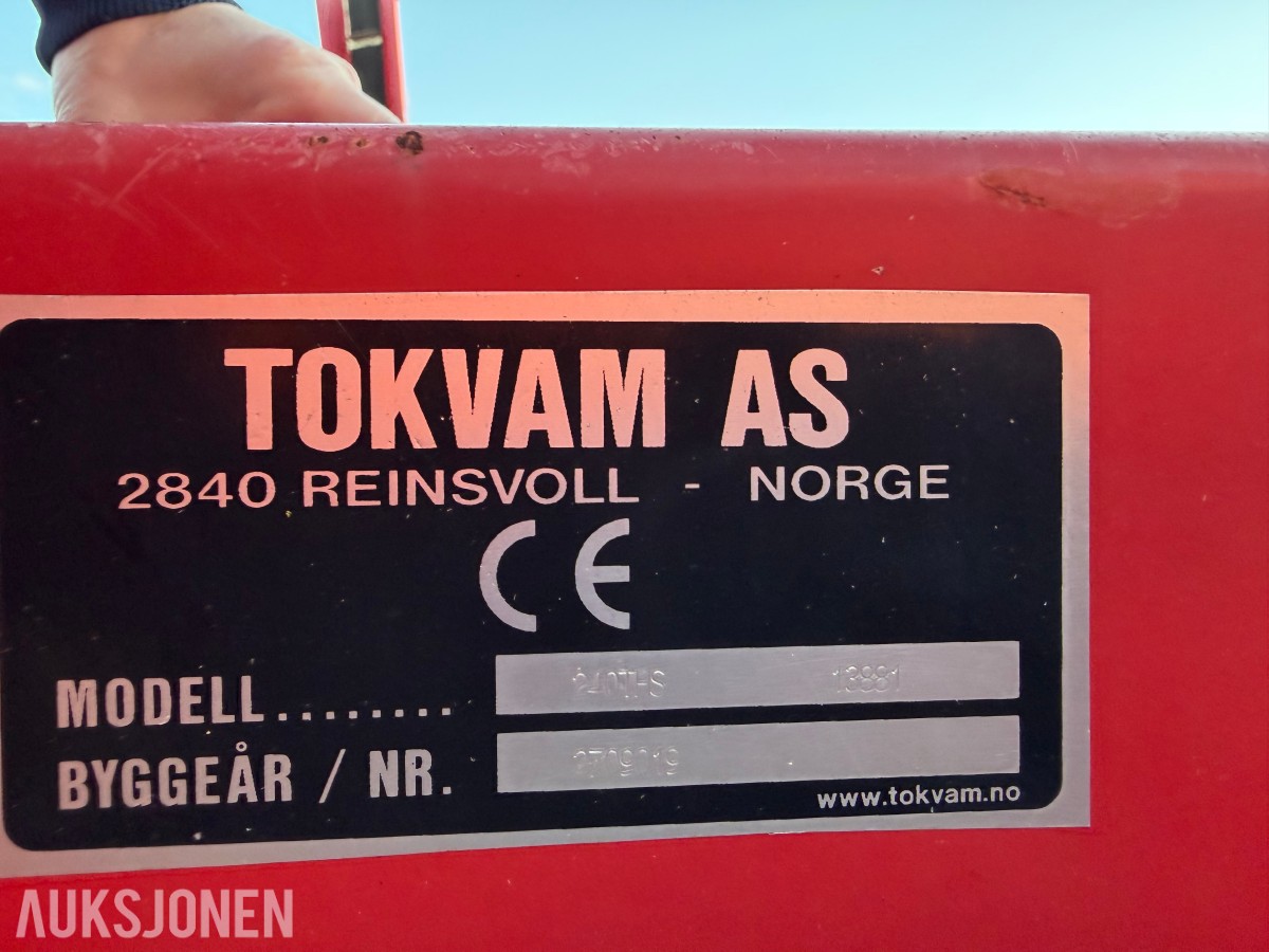 2006 mod. Tokvam 240THS fres m/utløserfjæring på innfesting