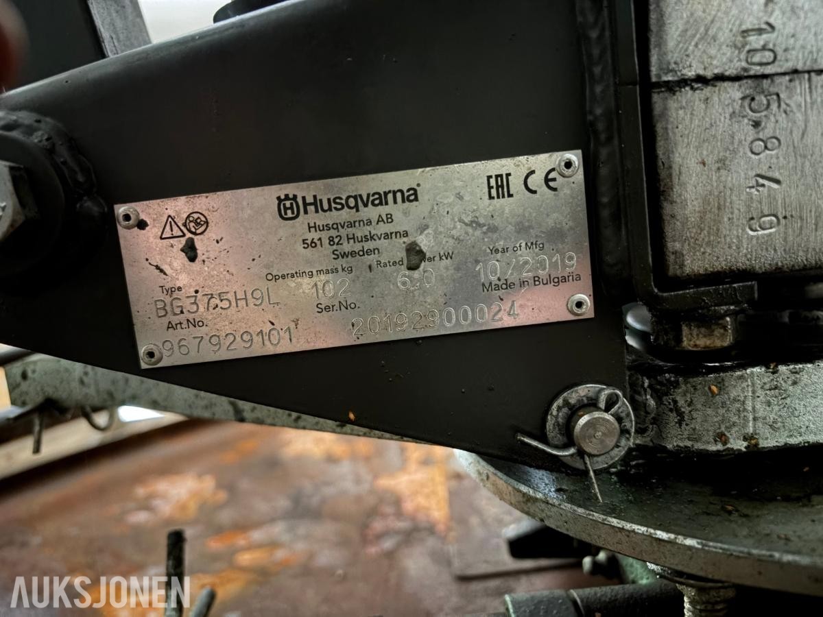 2019 Husqvarna BG375 betongglatter / helikopter