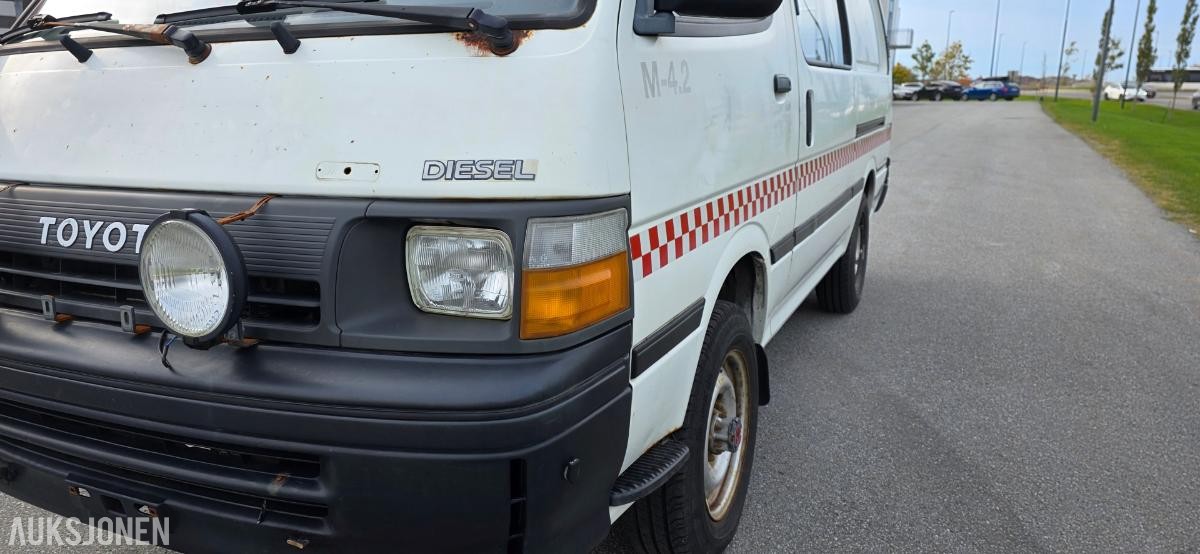 1992 Toyota HiAce, TOYOTA HI ACE DIESEL 4WDLH118L - 39139 Km.