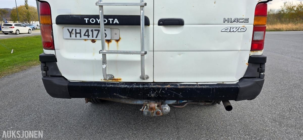 1992 Toyota HiAce, TOYOTA HI ACE DIESEL 4WDLH118L - 39139 Km.