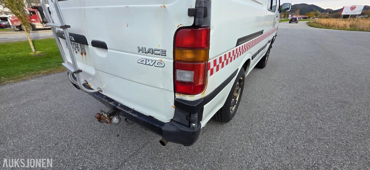 1992 Toyota HiAce, TOYOTA HI ACE DIESEL 4WDLH118L - 39139 Km.