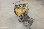Hydraulisk gulvsag / asfaltsag med vanntank
