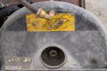 Hydraulisk gulvsag / asfaltsag med vanntank