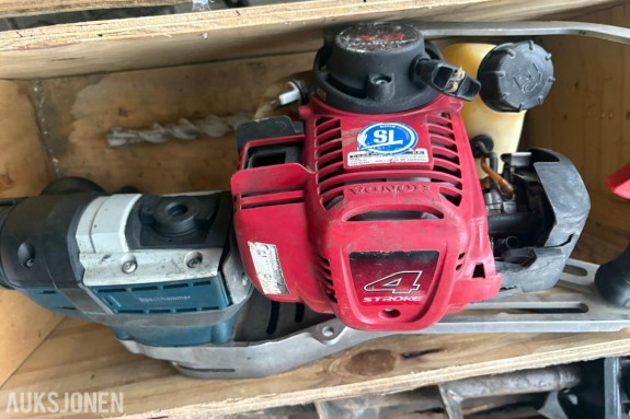 Tittel: Picchio BHB 40 4T bensindrevet bore- og meiselhammer 4T bensindrevet bore- og meiselhammer