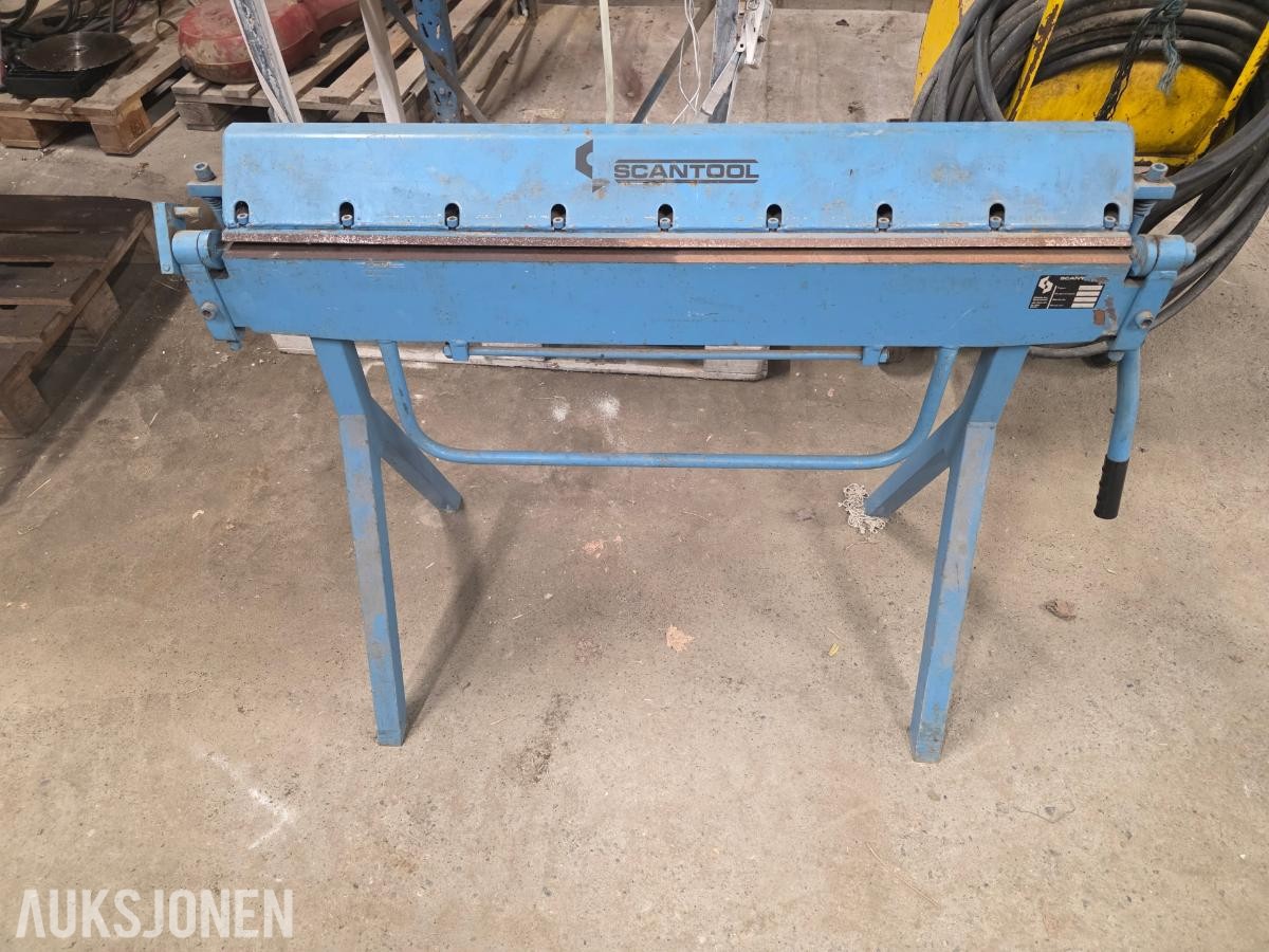 1900 Scantool SCA 1050 manuell plateknekke 1050 mm