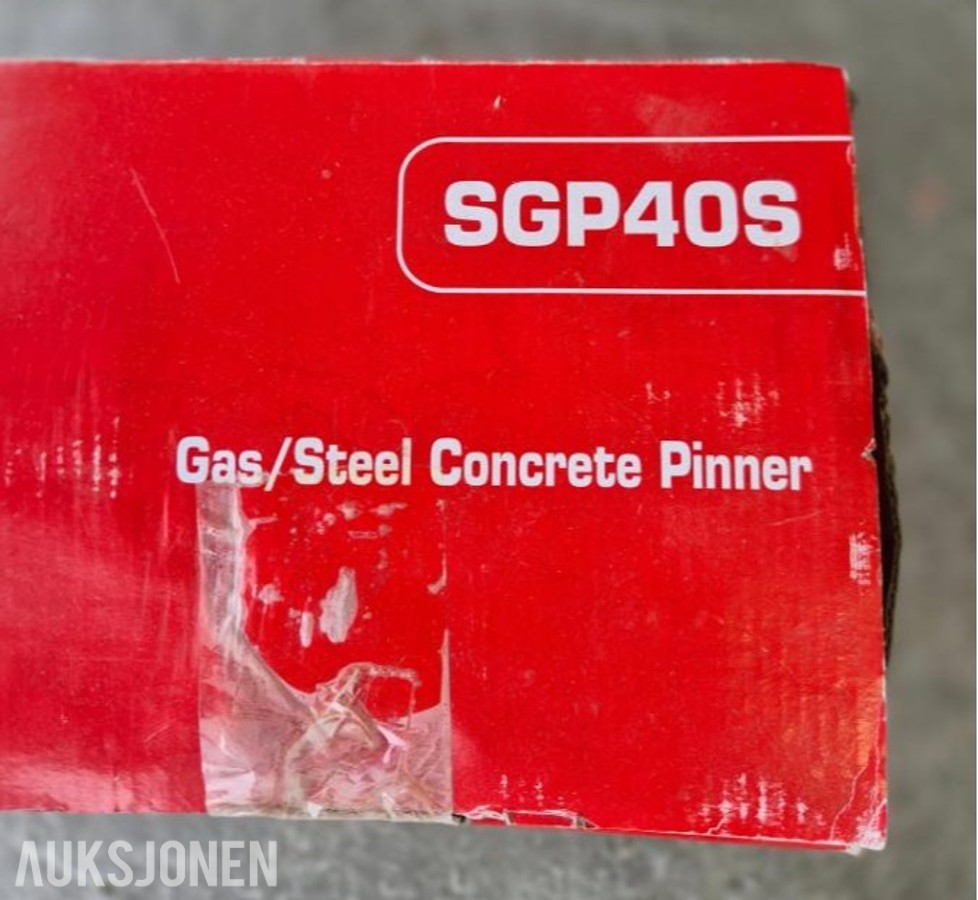 2019 Senco, SGP 40S, Gassdrevet spikerpistol, 15-40mm