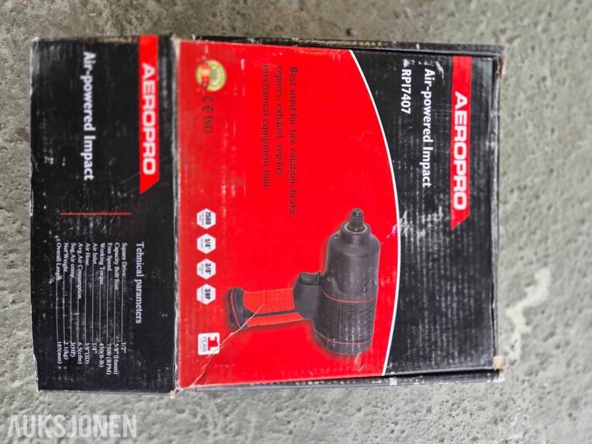 2019 Senco, SGP 40S, Gassdrevet spikerpistol, 15-40mm