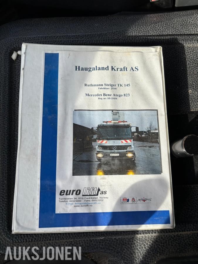2006 Mercedes-Benz 823/33AT Atego liftbil med Ruthmann Steiger TK145