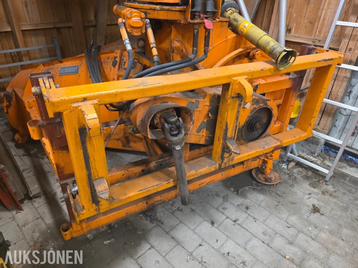1986 Schmidt S3.1 Snøfres / sidesnøfres, 200 cm arbeidsbredde