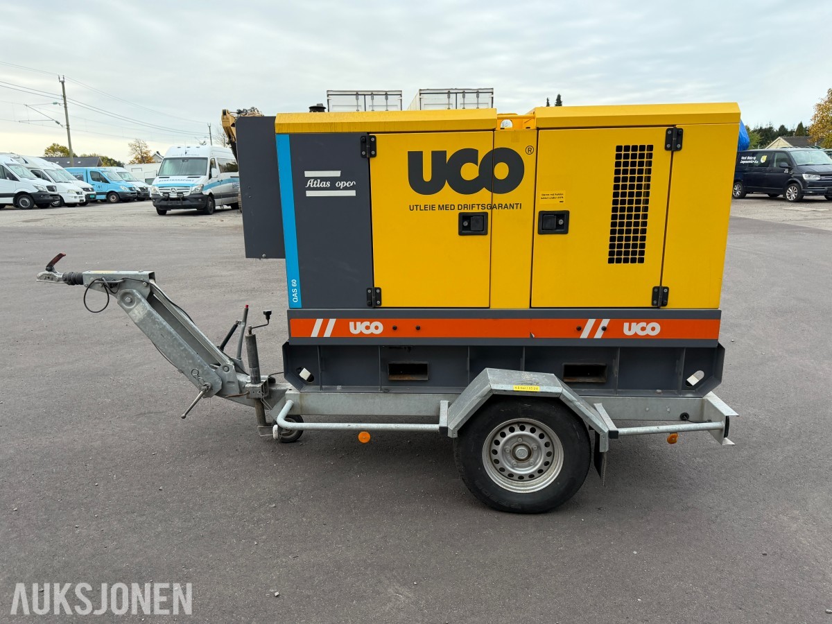 2019 Atlas Copco QAS 60 ST3 strømaggregat - 230V / 400V