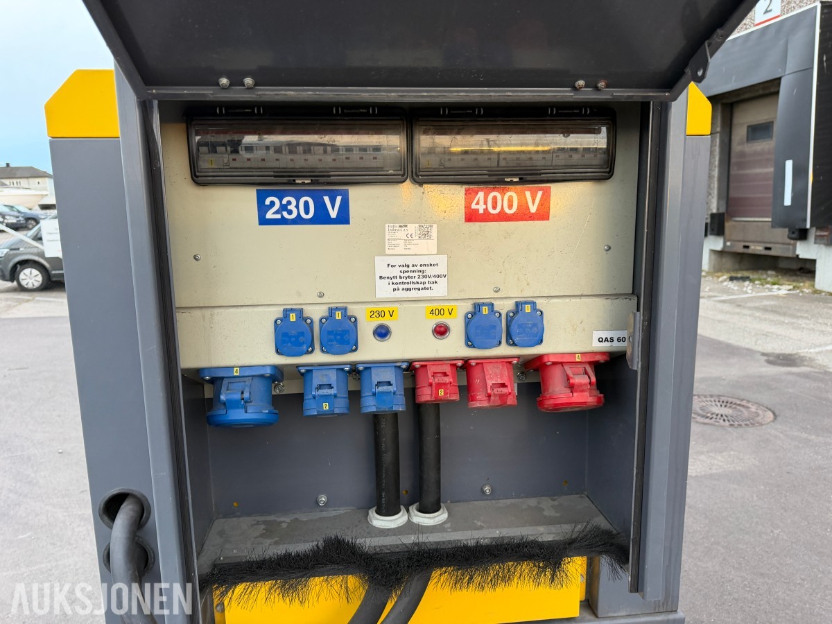 2019 Atlas Copco QAS 60 ST3 strømaggregat - 230V / 400V