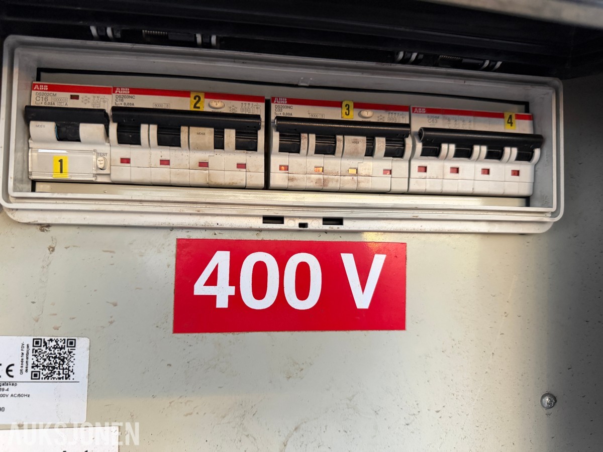 2019 Atlas Copco QAS 60 ST3 strømaggregat - 230V / 400V