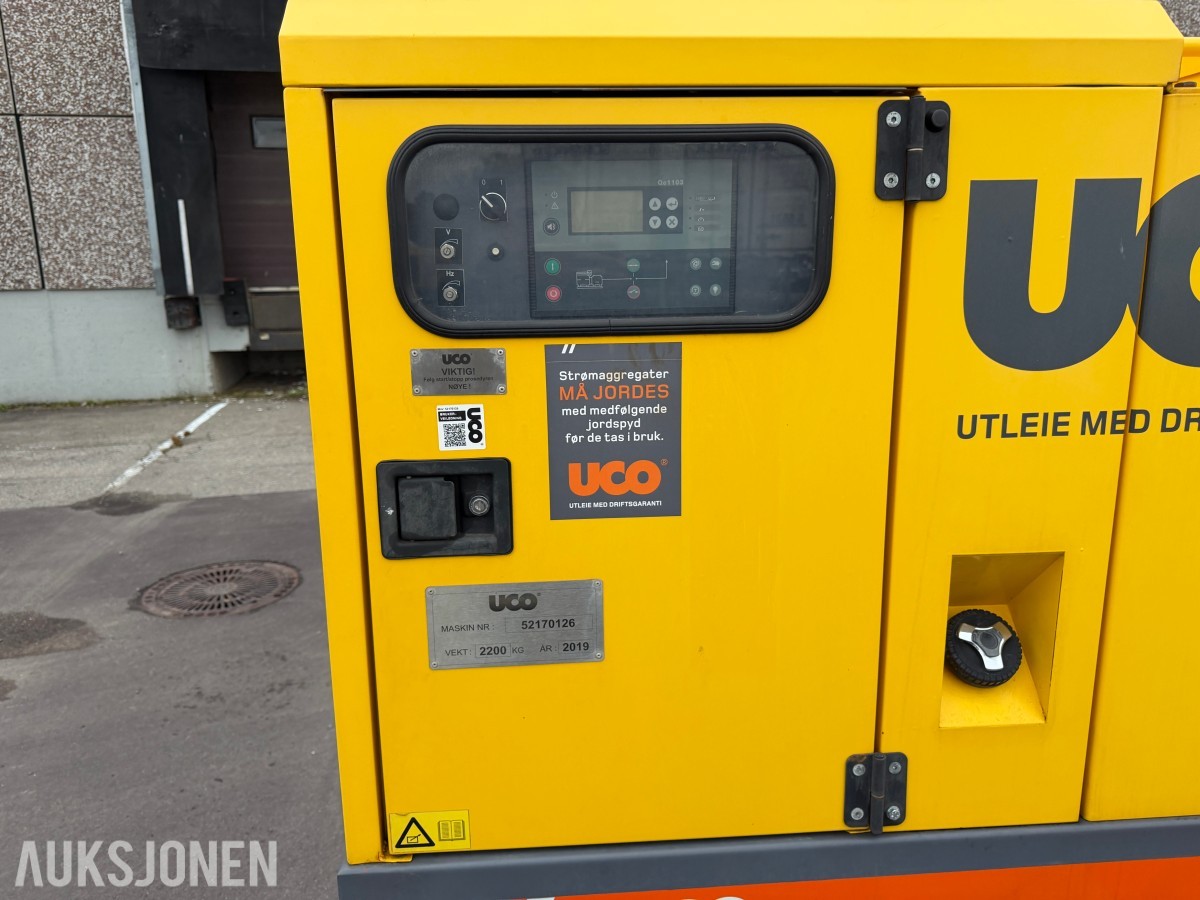 2019 Atlas Copco QAS 60 ST3 strømaggregat - 230V / 400V
