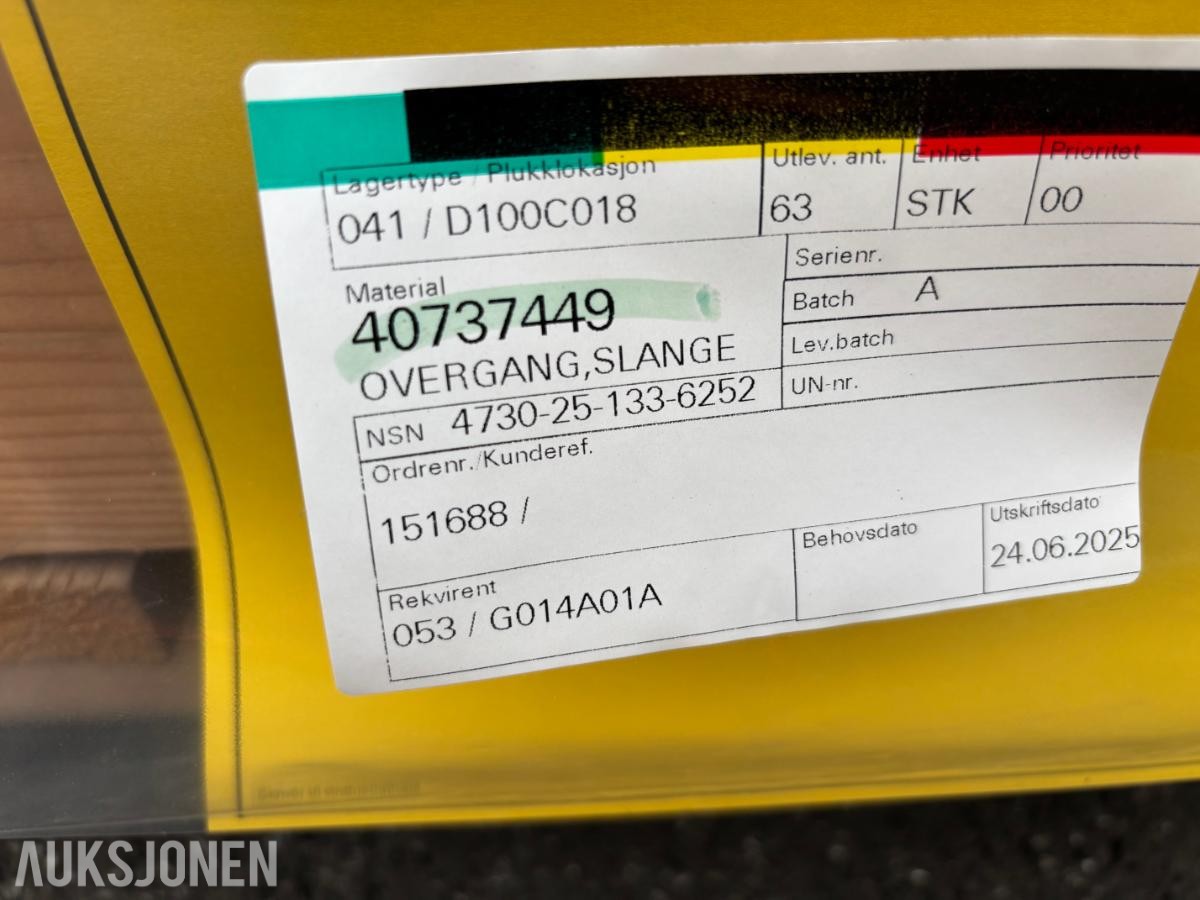Omtappingsats for drivstoff og væsker