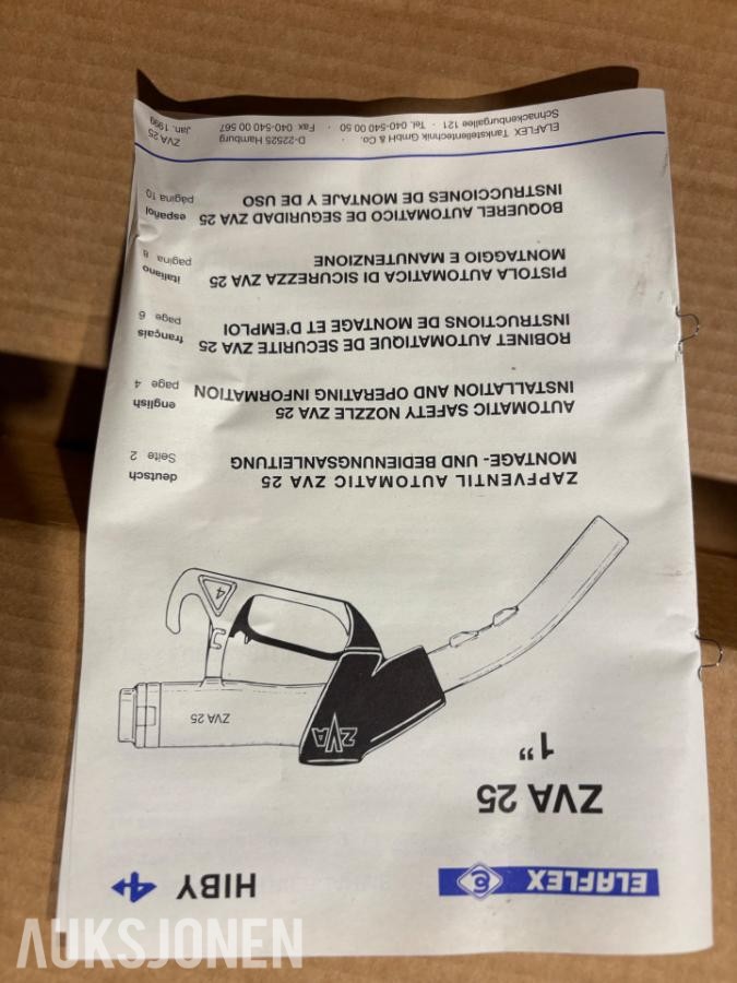 Omtappingsats for drivstoff og væsker