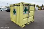 8 fot Førstehjelps - beredskapscontainer 