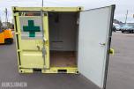 8 fot Førstehjelps - beredskapscontainer 
