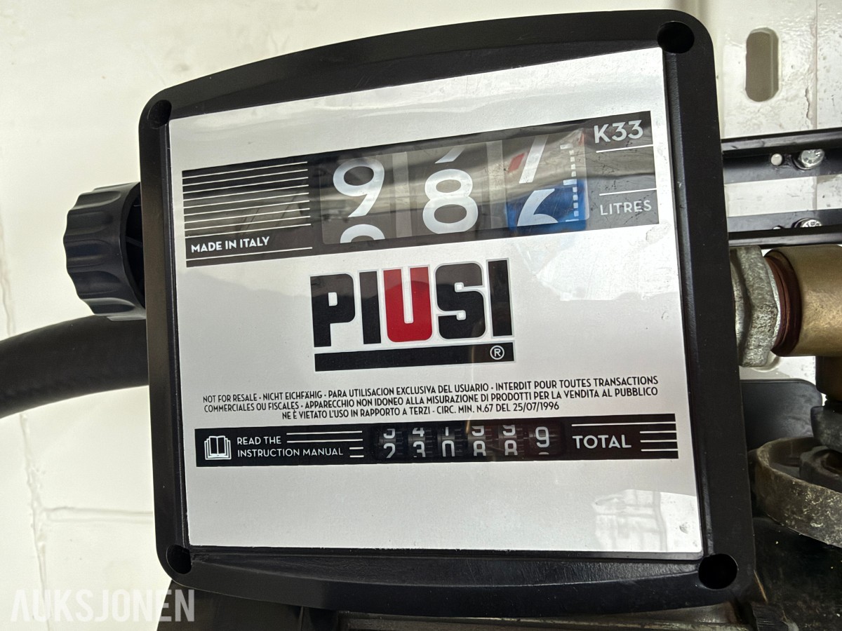 2018 Western Global EBD2000 dieseltank med pumpe - 9000L