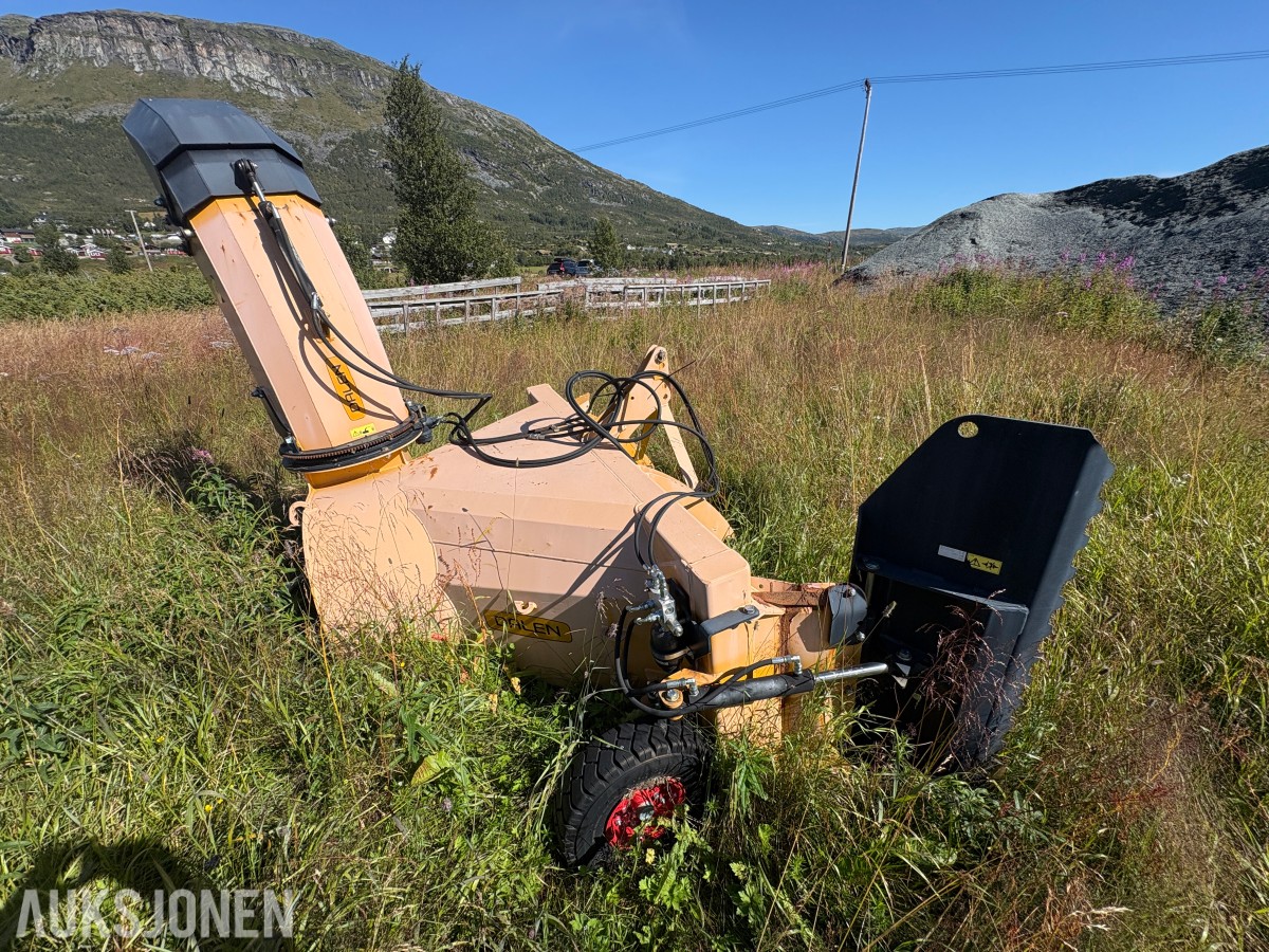 2018 Dalen 2007 V-snøfres, 275 cm, høyre kantskjær