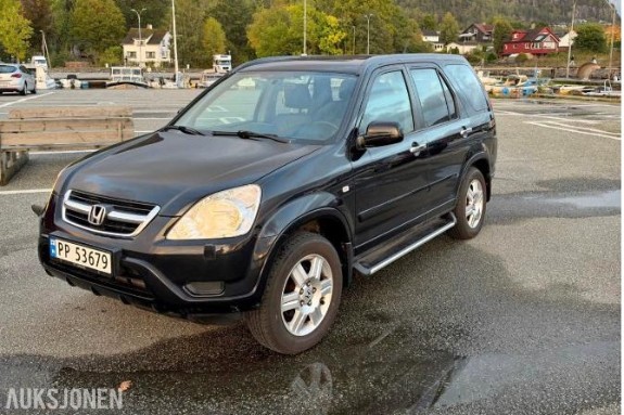 2004 Honda CR-V 2.0 150hk 4WD automat cruisekontroll hengerfeste soltak skinn - ingen minstepris