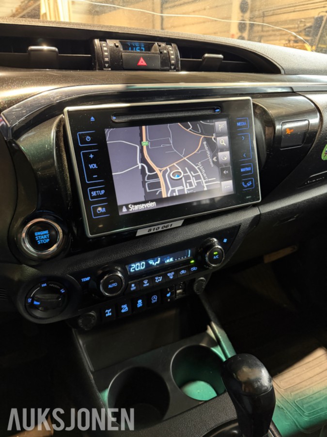 2019 TOYOTA HILUX 2,4 150HK AUTOMAT 4WD CRUISE HENGERFESTE DIFF.SPERRE