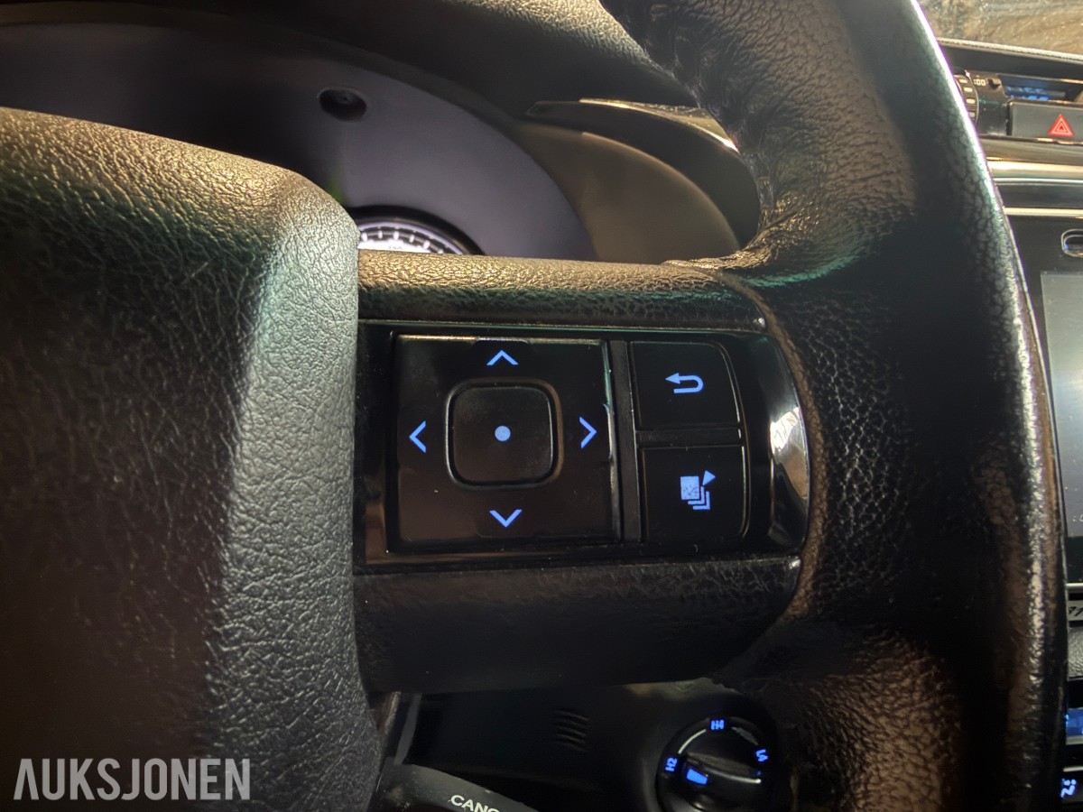 2019 TOYOTA HILUX 2,4 150HK AUTOMAT 4WD CRUISE HENGERFESTE DIFF.SPERRE