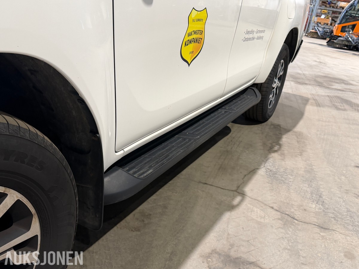 2019 TOYOTA HILUX 2,4 150HK AUTOMAT 4WD CRUISE HENGERFESTE DIFF.SPERRE