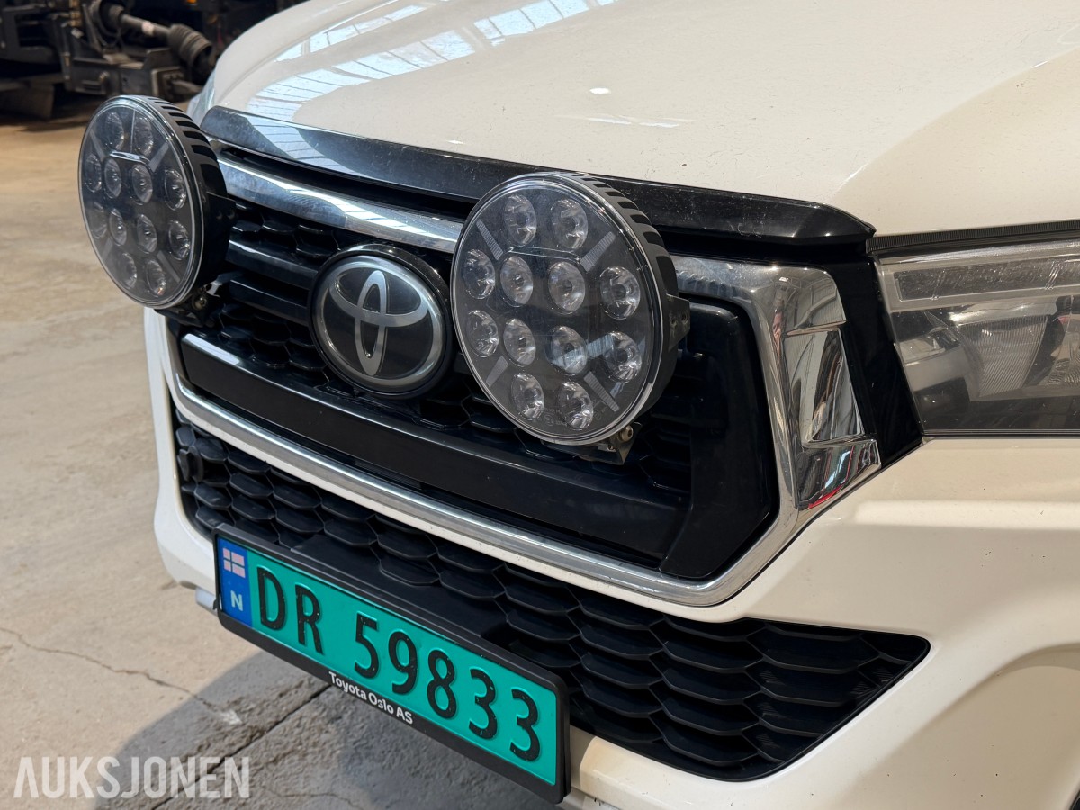 2019 TOYOTA HILUX 2,4 150HK AUTOMAT 4WD CRUISE HENGERFESTE DIFF.SPERRE