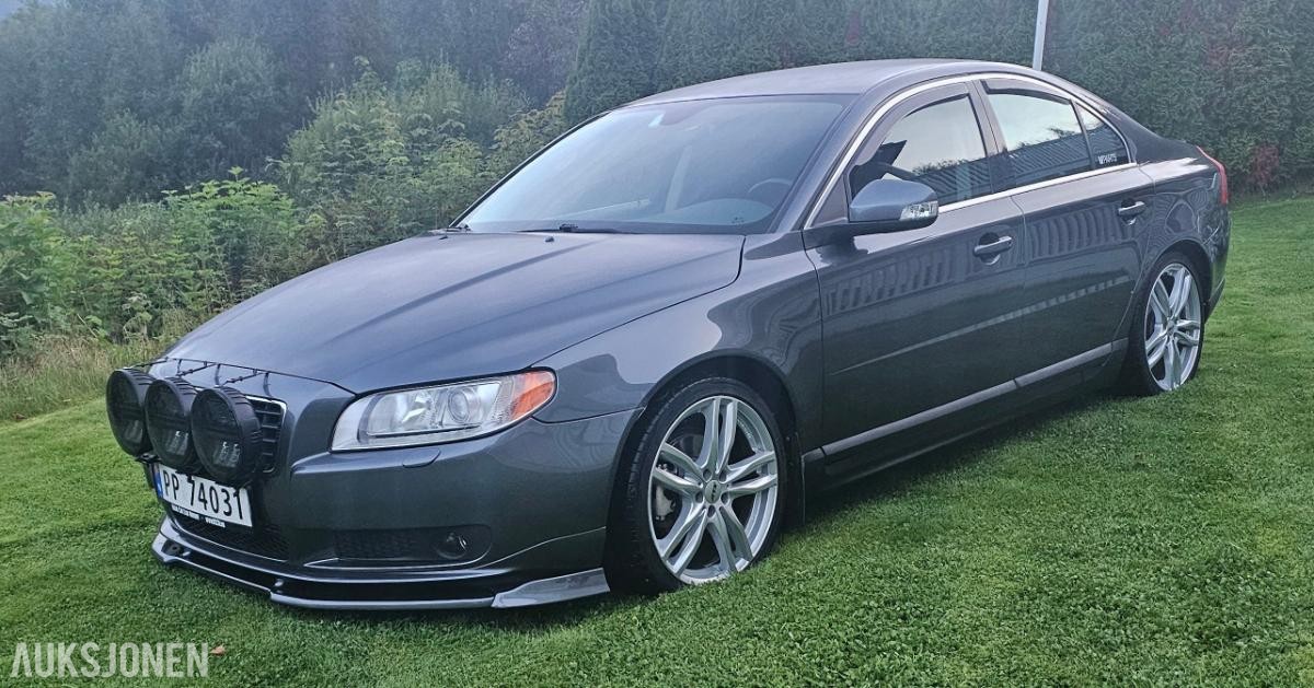 2008 VOLVO S80 2.4 DIESEL 163HK MANUELL, CRUISEKONTROLL S+V DEKK