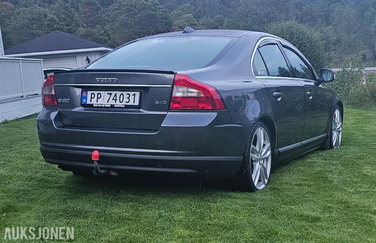 2008 VOLVO S80 2.4 DIESEL 163HK MANUELL, CRUISEKONTROLL S+V DEKK