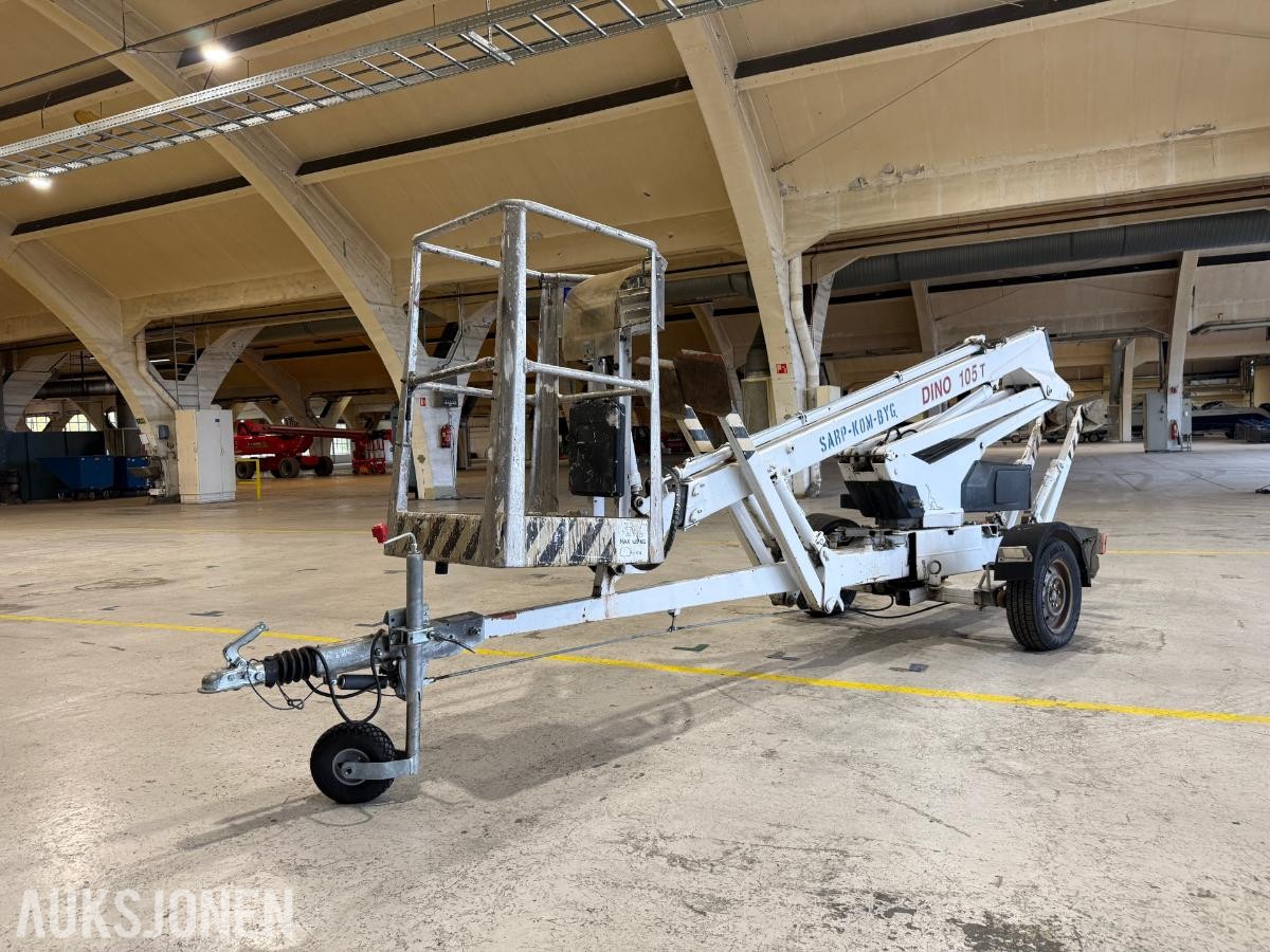 1997 Dino 105T tilhengermontert lift - årskontrollert og godkjent 14/10.2026