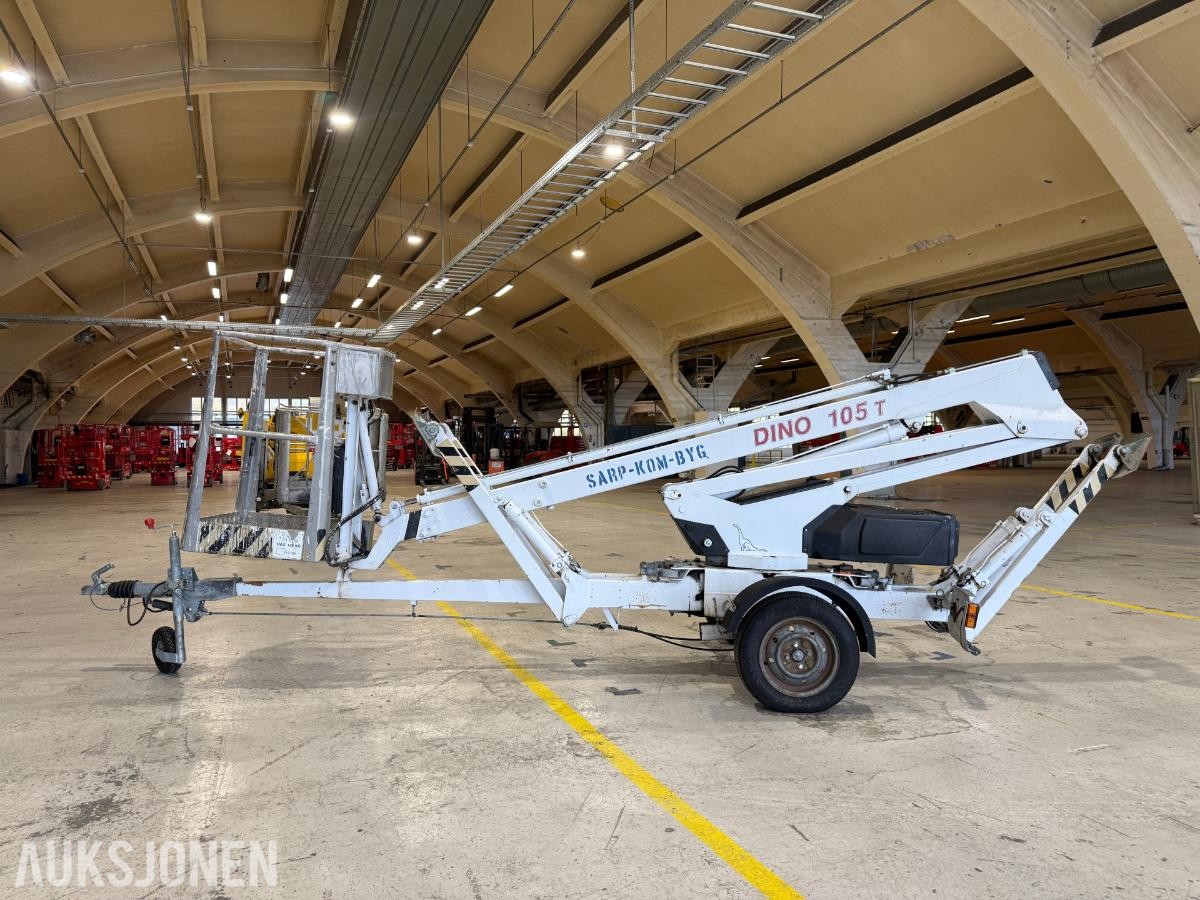 1997 Dino 105T tilhengermontert lift - årskontrollert og godkjent 14/10.2026