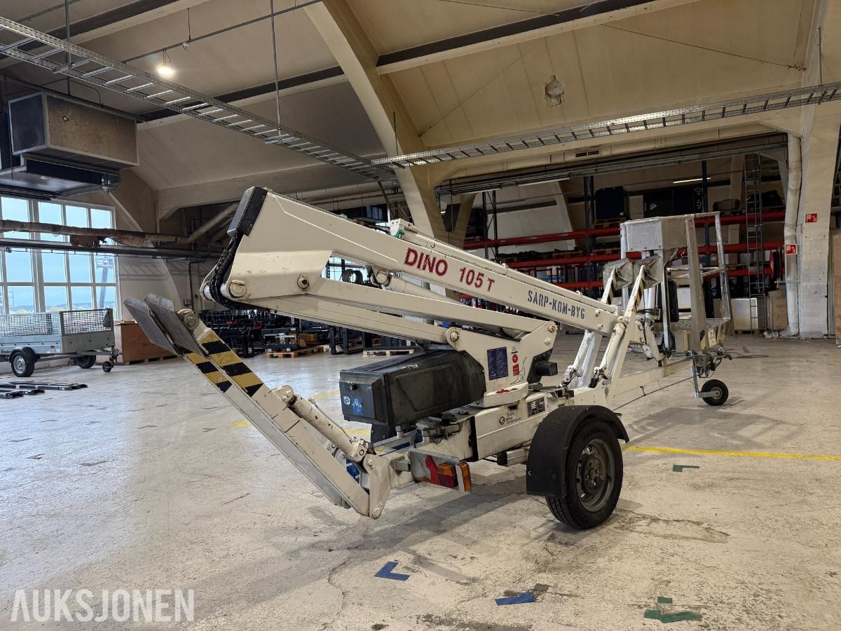 1997 Dino 105T tilhengermontert lift - årskontrollert og godkjent 14/10.2026