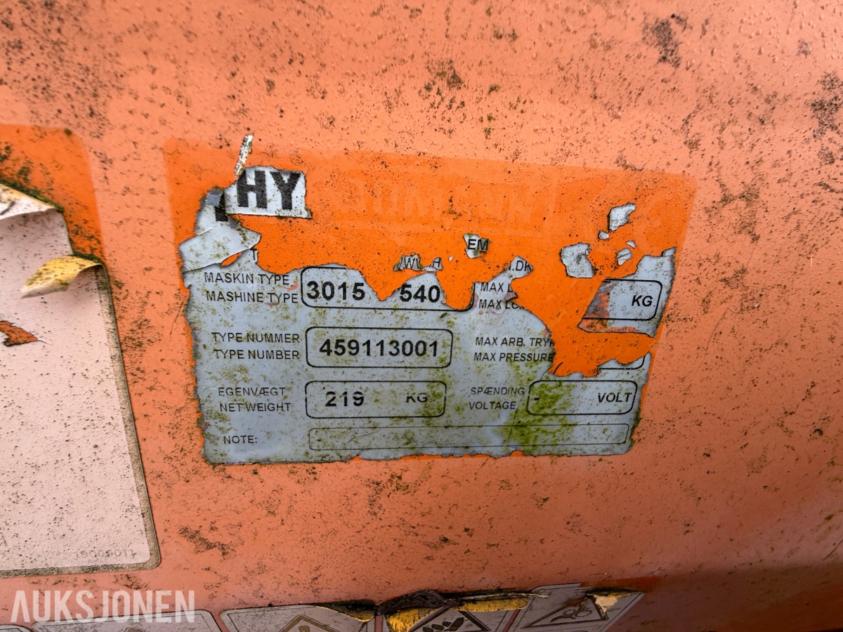 Holder redskapsbærer m/hyd. V-plog/Feiekost/Snøfreser - rep.objekt