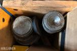 Parti 2Paller CAT/Caterpillar reservedeler, filtre og pakninger til anleggsmaskiner