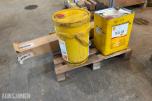 Komatsu WA480 reservedeler, oljer og diverse deler – selges samlet