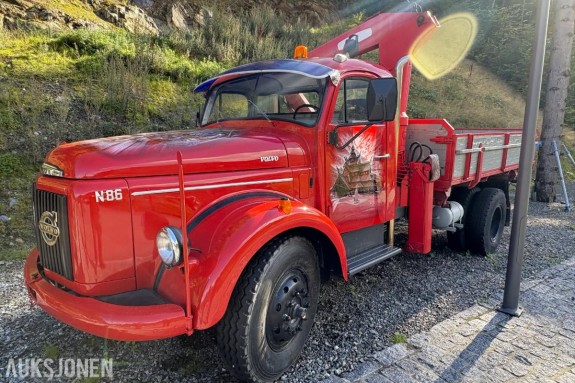 1969 Volvo N86-44 - Lothepus selger veteranlastebilen! 3 veis tippbil med kran