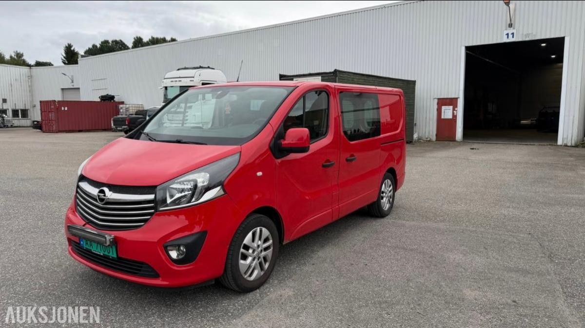 2018 Opel Vivaro L1 1,6 BiTurbo 125hk Cruisekontroll, Ryggekamera, Navigasjon