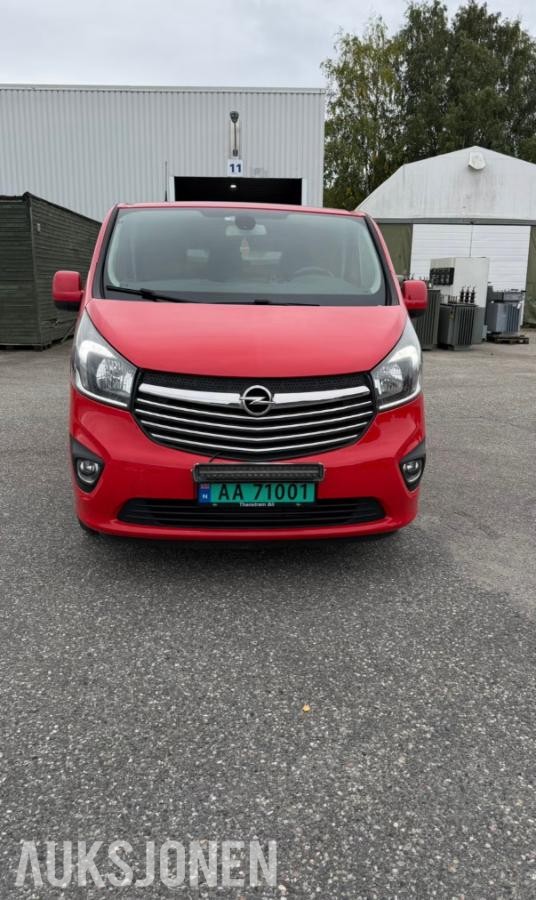 2018 Opel Vivaro L1 1,6 BiTurbo 125hk Cruisekontroll, Ryggekamera, Navigasjon
