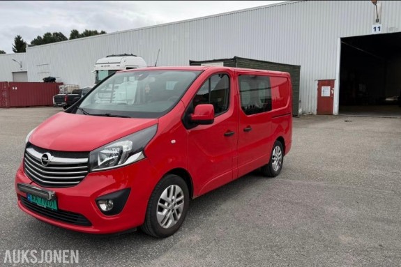 2018 Opel Vivaro L1 1,6 BiTurbo 125hk Cruisekontroll, Ryggekamera, Navigasjon