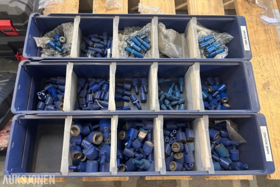 Parti slipeinnsatser/slipeverktøy for bor – Ø16 – 7 mm og 14 mm bits balistisk til slipemaskin