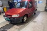 1999 Peugeot Partner 1.4 75 HK HENGERFESTE LED-BAR 