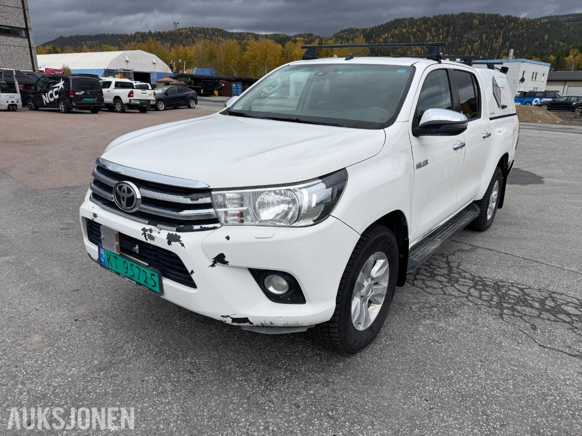 2017 Toyota HiLux 2.4 150hk 4WD dobbelcab / King top / EU-godkjent / 158802km