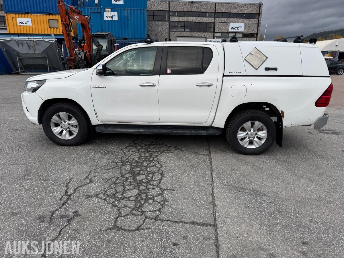 2017 Toyota HiLux 2.4 150hk 4WD dobbelcab / King top / EU-godkjent / 158802km