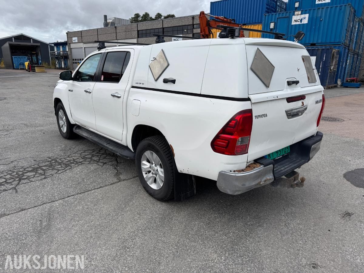 2017 Toyota HiLux 2.4 150hk 4WD dobbelcab / King top / EU-godkjent / 158802km
